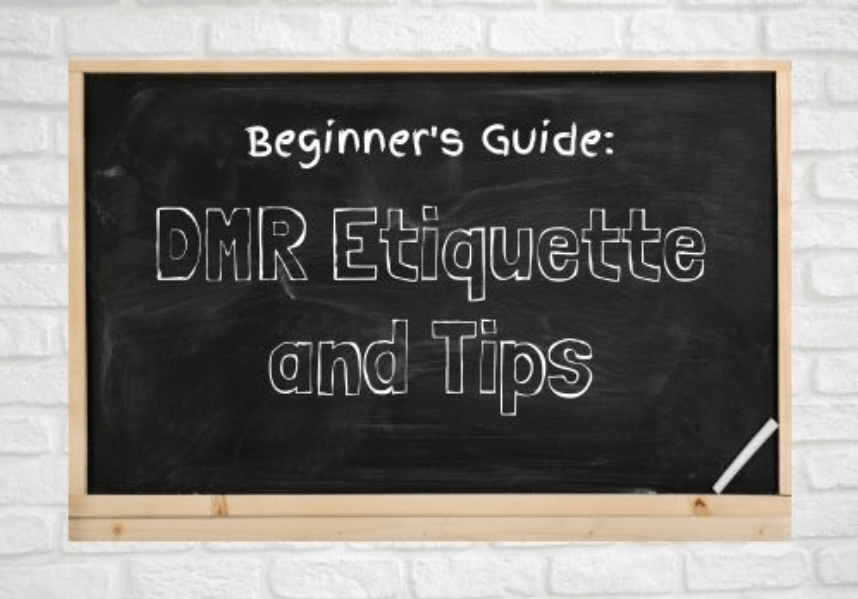 DMR etiquette done right. This is how fellow hams do it.