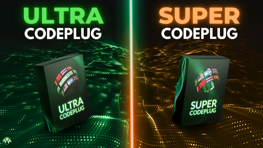 Super and Ultra Code Plug Differences