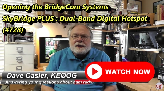SkyBridge Plus Digital Hotspot Unboxing: Brought to you by David Casler KEØOG