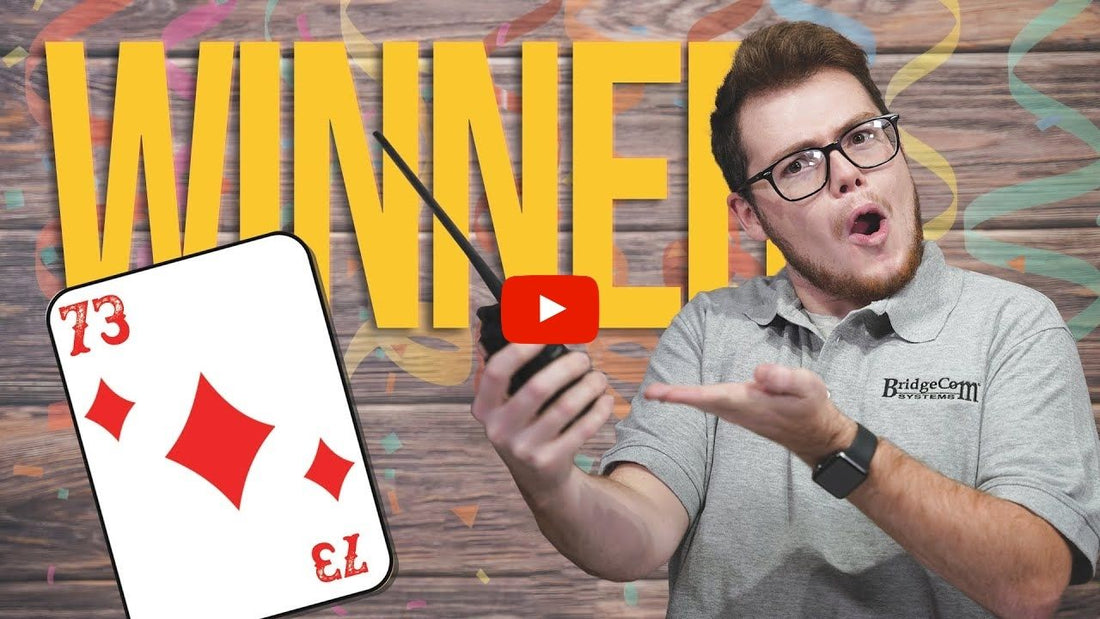 The 73 Ham Radio Giveaway Winner Announcement