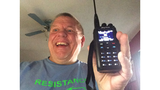 Check out Hector Carveth-KB2VWD With His AnyTone 878!