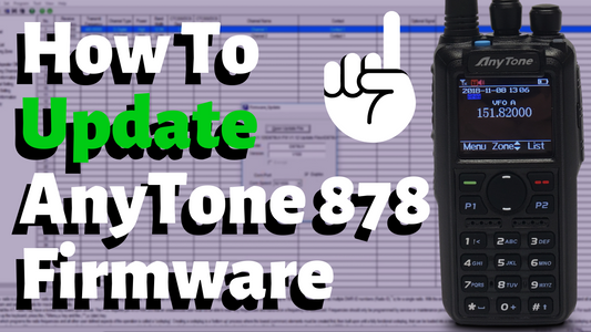 How to update the firmware on the AnyTone 878