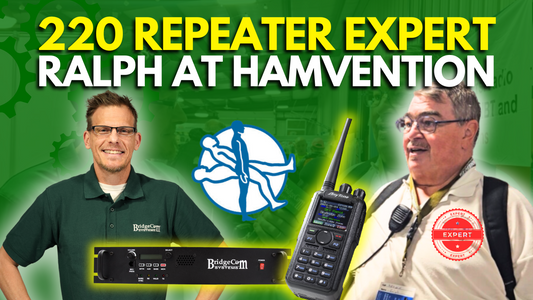 Exploring 220 MHz Repeater Operations with Ralph at Hamvention 2024 | Ham Radio Insights
