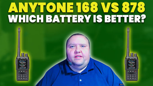 Anytone 168UV vs. 878 Battery and Noise Reduction Features Explained
