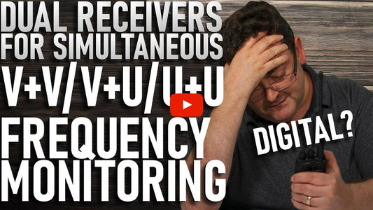 Dual Receivers for Simultaneous Frequency Monitoring