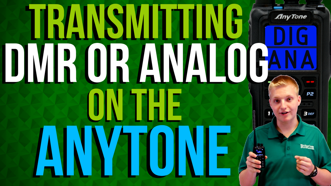 How to know if you are transmitting on DMR or analog