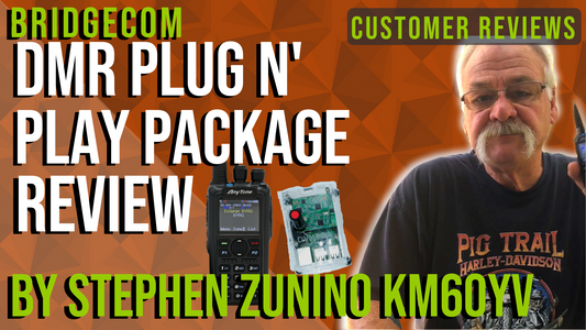 Stephen Zunino, KM6OYV, Plug and Play review.