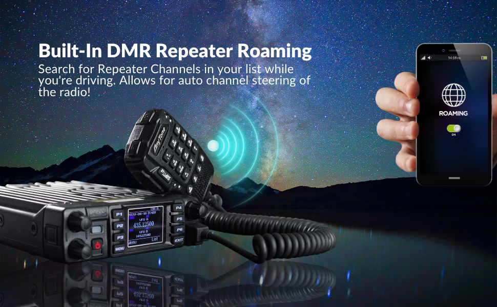 AT-D578UVIII Plus Commercial Mobile Radio (GPS+BT)