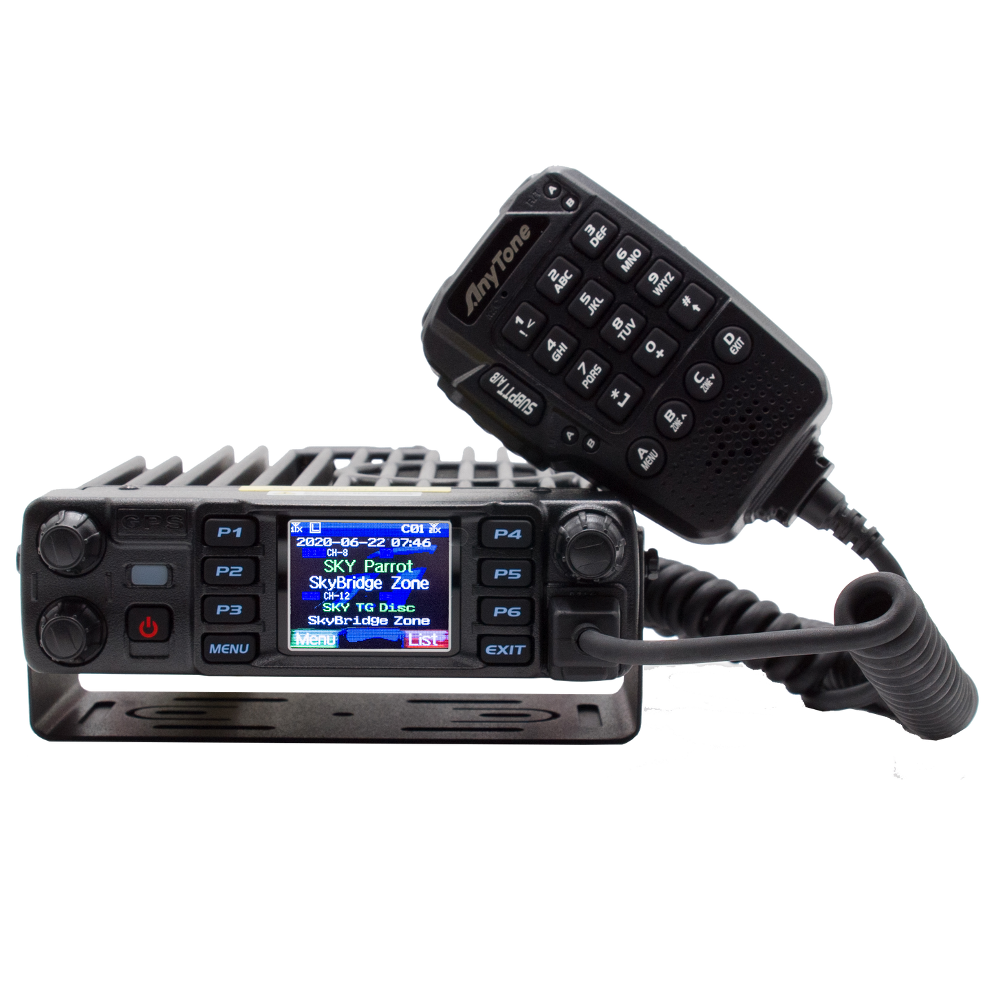 Anytone at-d578uviii plus with microphone