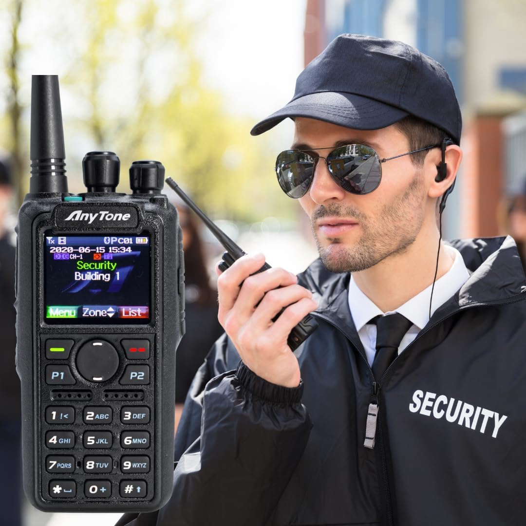 Anytone 878 with Security background