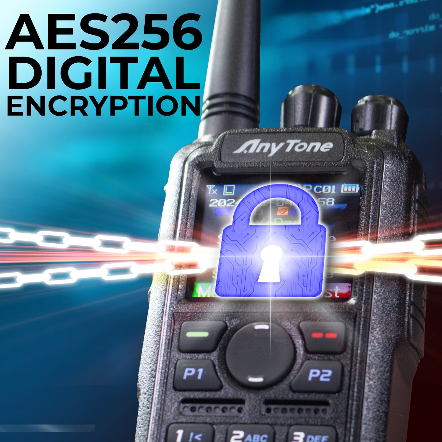 AnyTone AES256 Encryption image