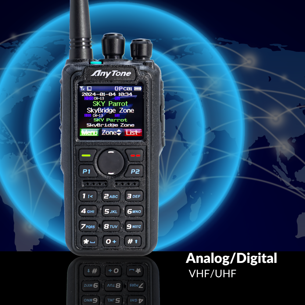 Analog/ Digital VHF/UHF 878 anytone