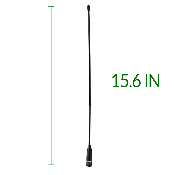 Genuine Nagoya NA-771 15.6-Inch Whip VHF/UHF (144/430Mhz) Female Antenna