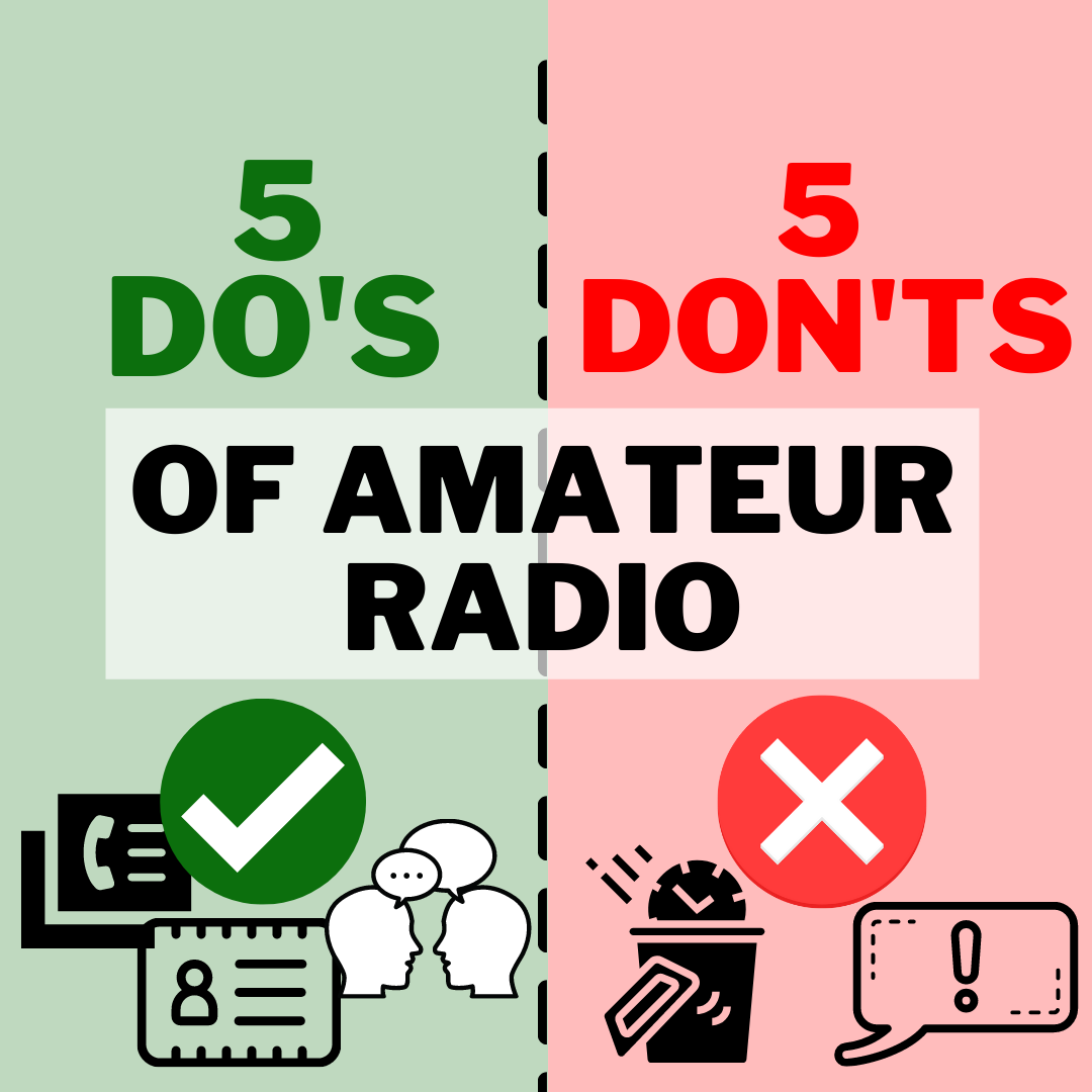 5 Do's And 5 Don'ts of Amateur Radio