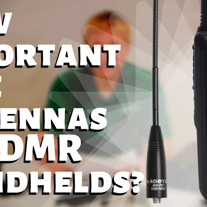 Are Antennas Important for DMR Handhelds?