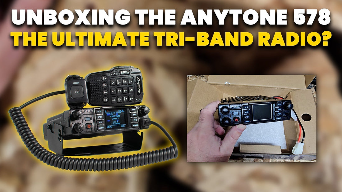 Unboxing the AnyTone AT-D578UV III Plus: Is This Your Next Mobile Radio?