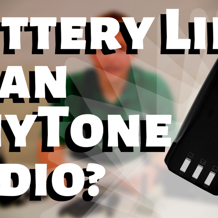 What is the Battery Life of an AnyTone Radio With a 3100mAh Battery?