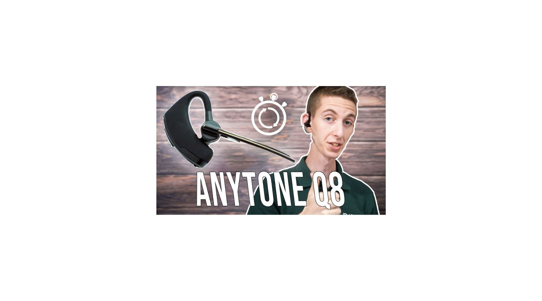 AnyTone Q8 Bluetooth Earpiece Quick Start Guide
