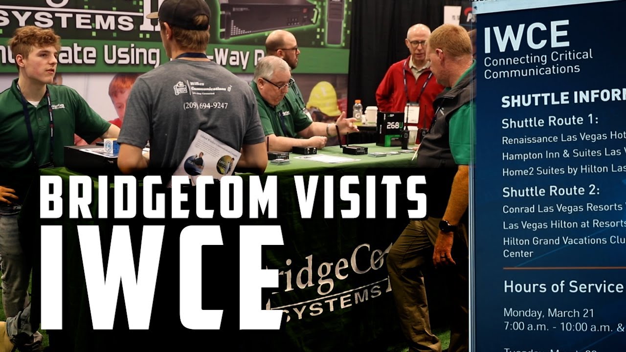 BridgeCom's Visit to IWCE in 2022 - Getting the Latest Updates in Commercial Radio!