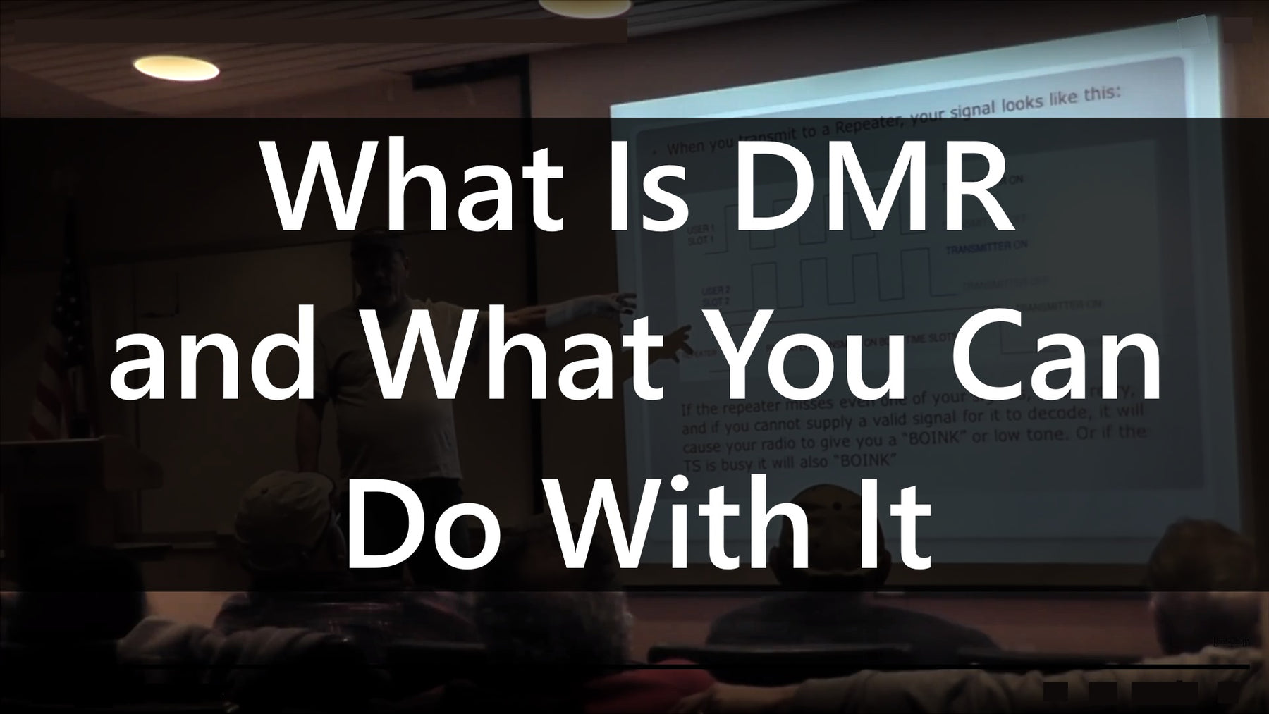 What is DMR and What it can do for you! (By Chuck Kraly KØXM)