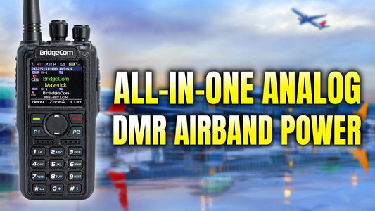 The Radio That Does It All: BridgeCom Maverick Airband Demo with Toby K8SSS