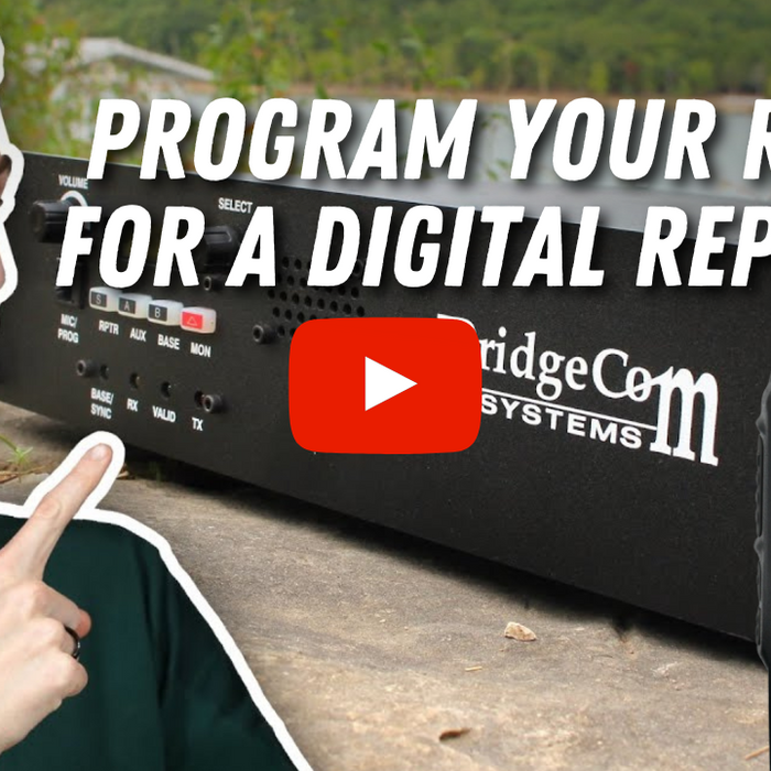 How to Program Your Radio for a Digital Repeater