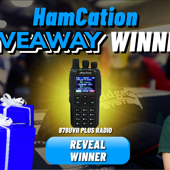 HamCation 2023 Giveaway - A 878UVII Plus Winner is Revealed!
