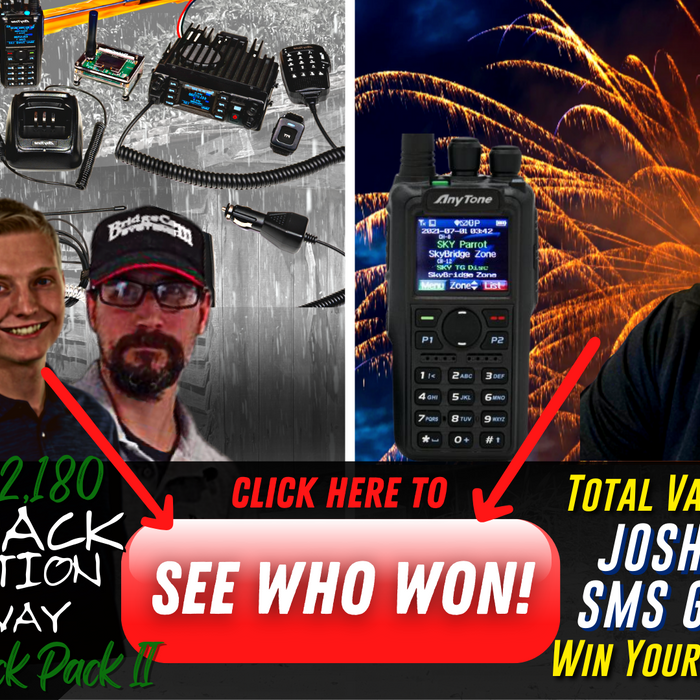 July Produced Some Big WINNERS! Here are our Hamshack Redemption, and Josh's July Giveaway Winners