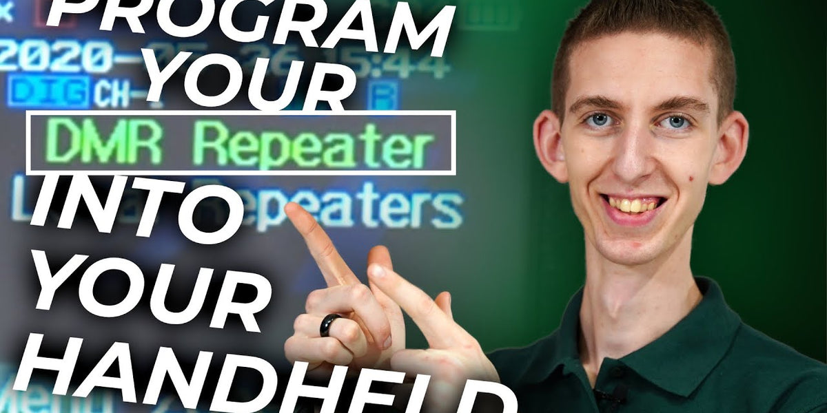 Programming Digital Repeater AnyTone 878 Handheld Radio Guide