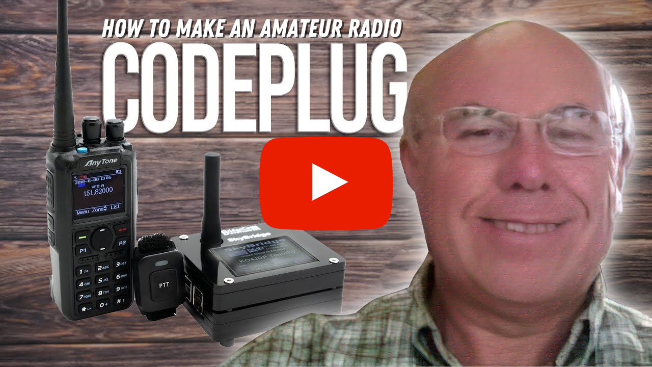 How to Make a DMR Codeplug