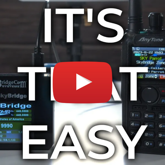 It's That Easy — Getting on Digital Radio has Never Been Easier with BridgeCom's Plug and Play!