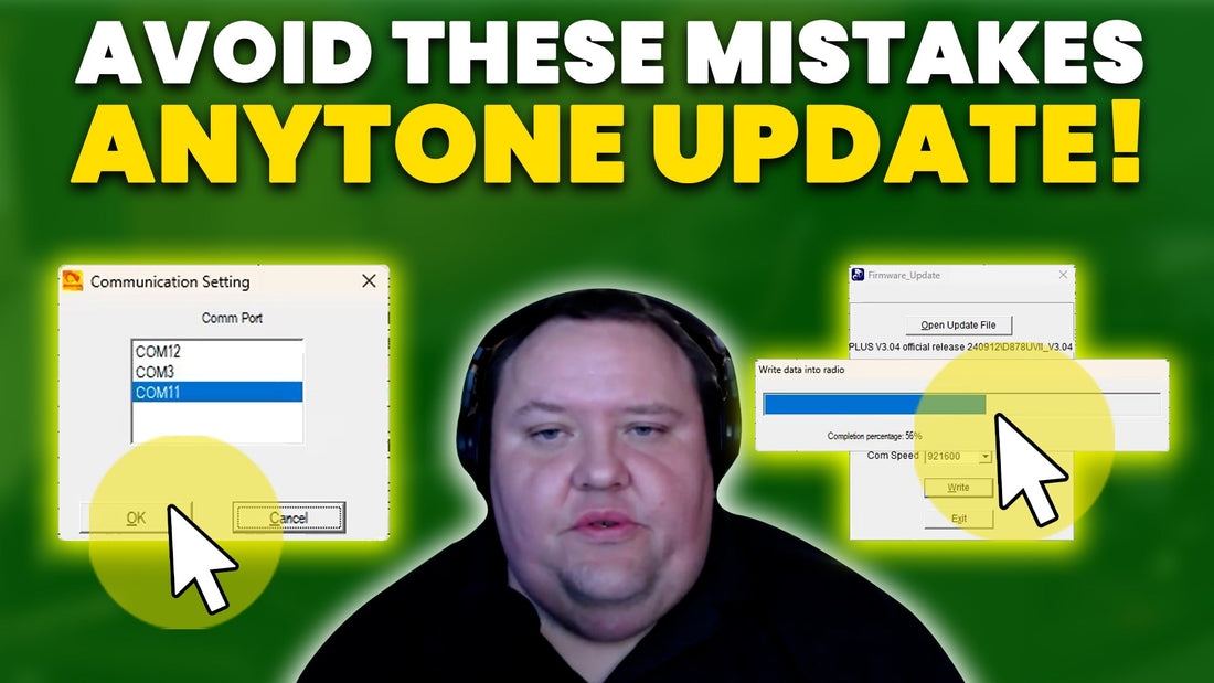 How to Update AnyTone Firmware 3.04 Without Losing Your Mind