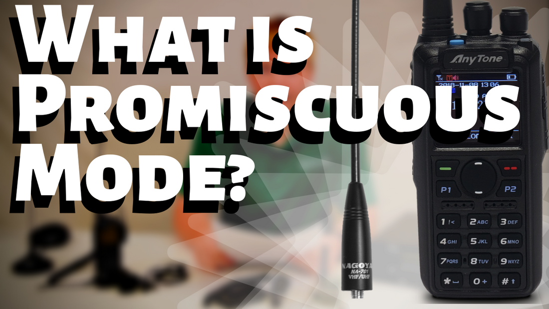 How Does Promiscuous Mode Work on an AnyTone DMR Handheld(878/868)?