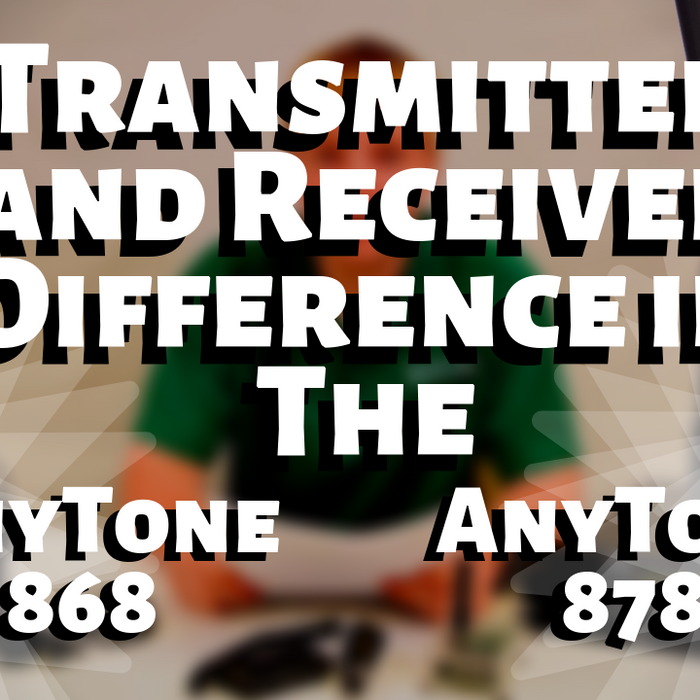 AnyTone 868 VS AnyTone 878, Difference in Receiver and Transmitter