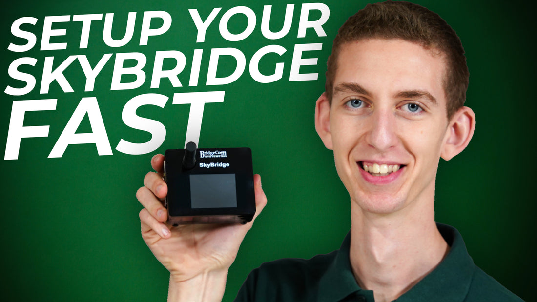 9 EASY steps to Setup Your Skybridge Hotspot