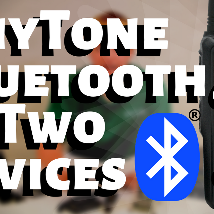 What are the AnyTone 878 PLUS's Bluetooth Capabilities?