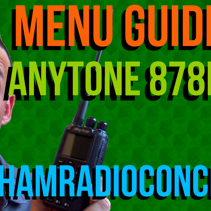 Menu Guide to the AnyTone 878 PLUS by HamRadioConcepts