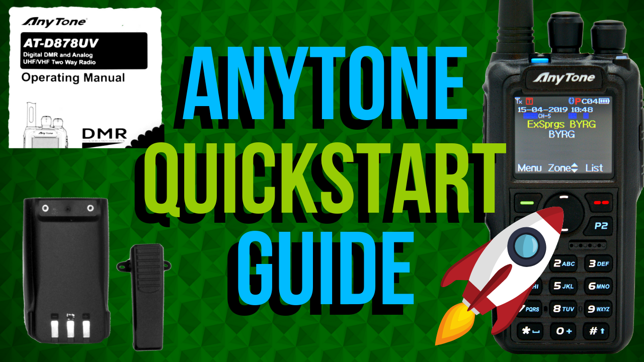 AnyTone QuickStart Guide