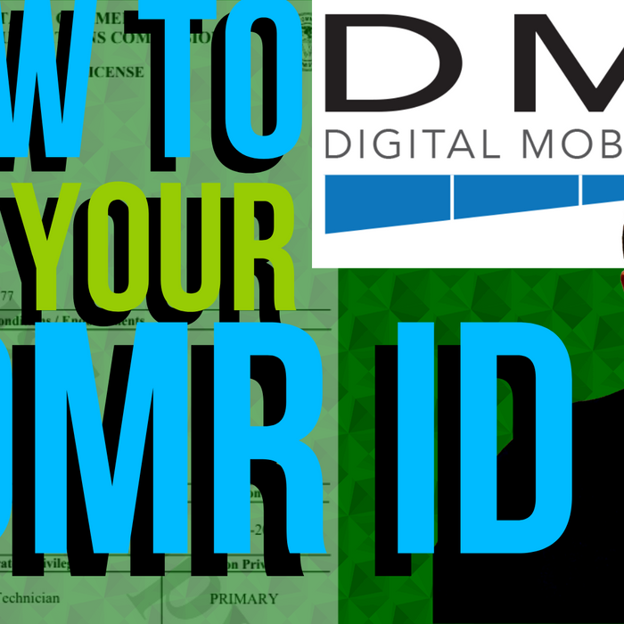 How to get your DMR ID