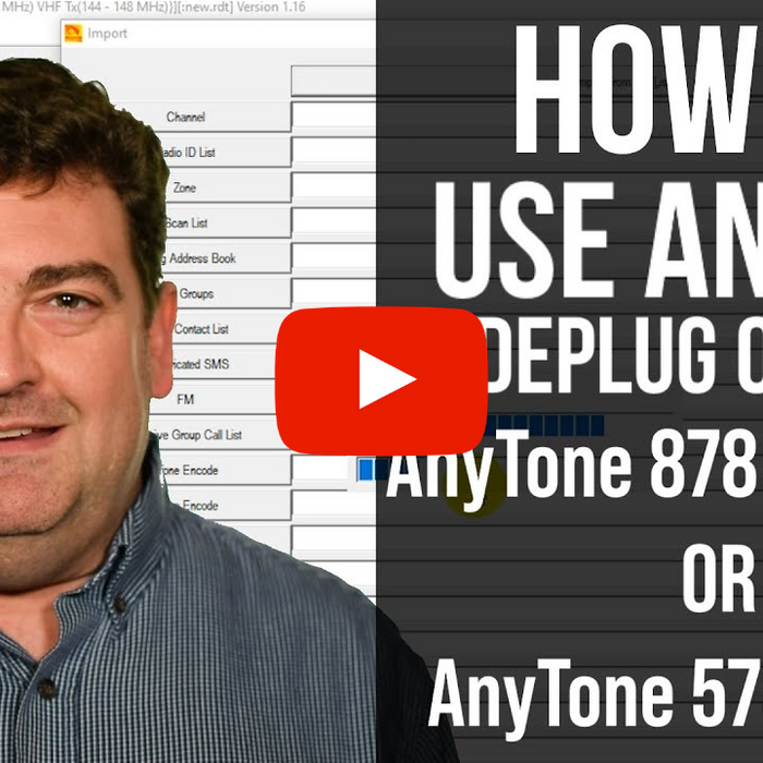 Want to learn how to use an old codeplug with your new AnyTone 878/578?