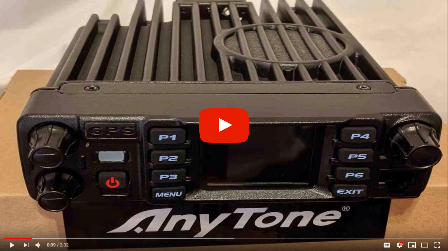 First Look at the AnyTone 578 Mobile