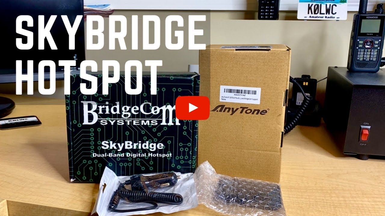 YouTuber, KØLWC, Unboxes and Reviews the New BridgeCom SkyBridge Hotsp ...