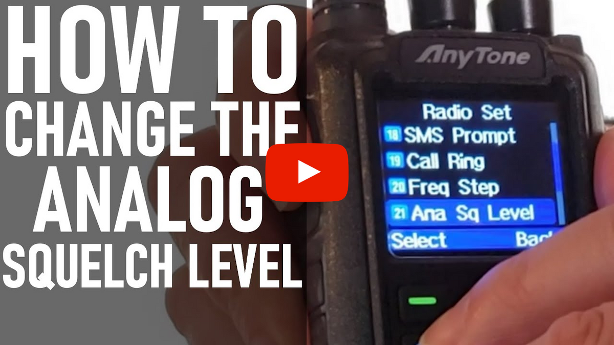 Adjusting Analog Squelch Level Complete Guide — Systems
