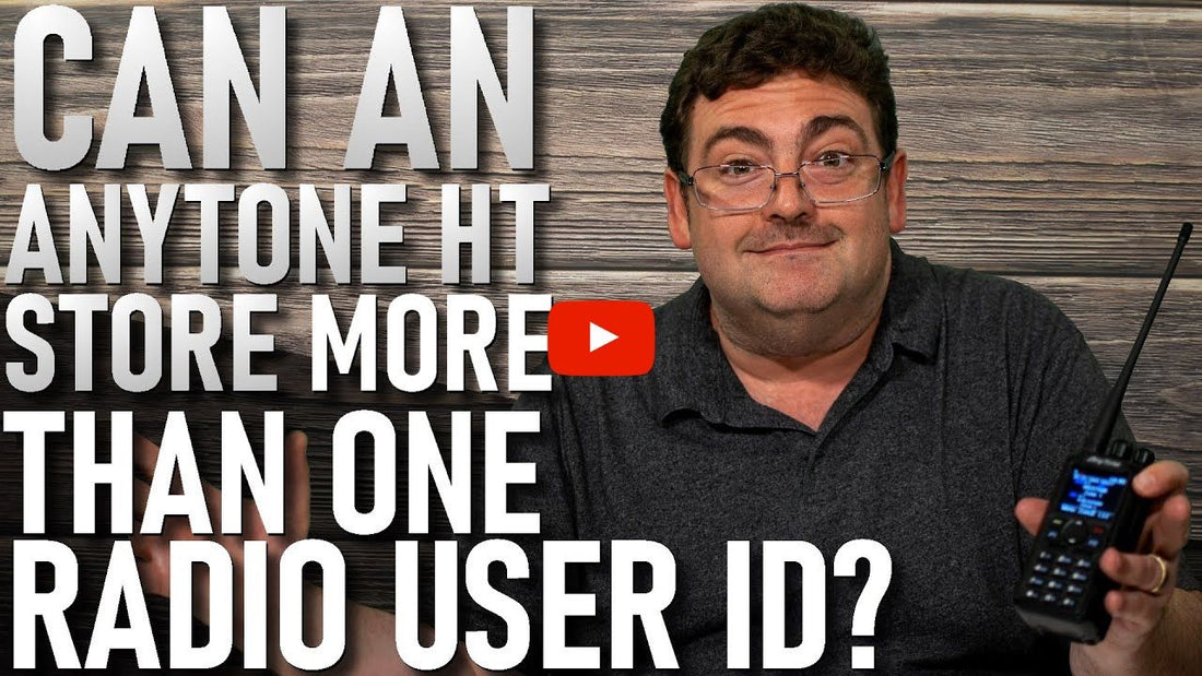 Can the HT store more than one Radio User’s ID?