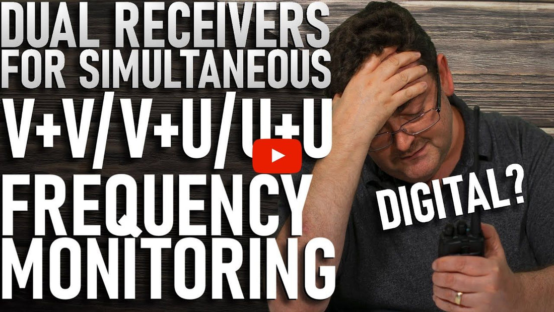 Dual Receivers for Simultaneous Frequency Monitoring