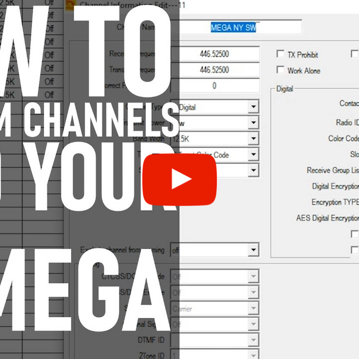 How to Program Talk Groups Into Your DVMEGA for Your Plug n Play Bundle