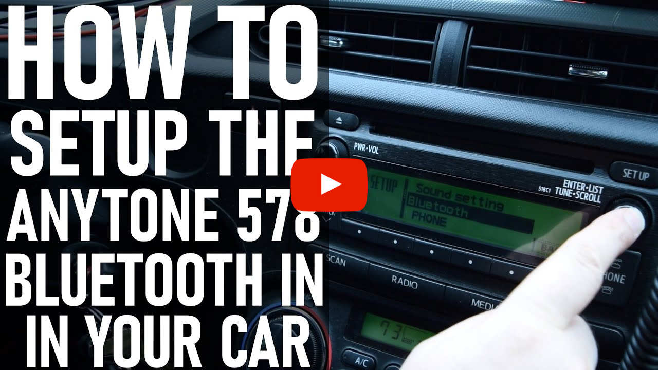 Learn How to Connect your 578 Bluetooth to your Car