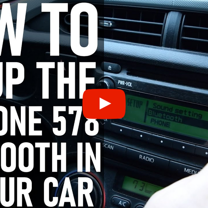 Learn How to Connect your 578 Bluetooth to your Car