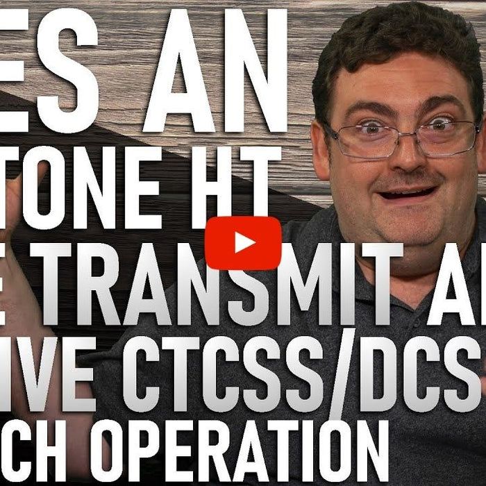 Do AnyTone HT's have Transmit and Receive CTCSS/DCS for Squelch Operation