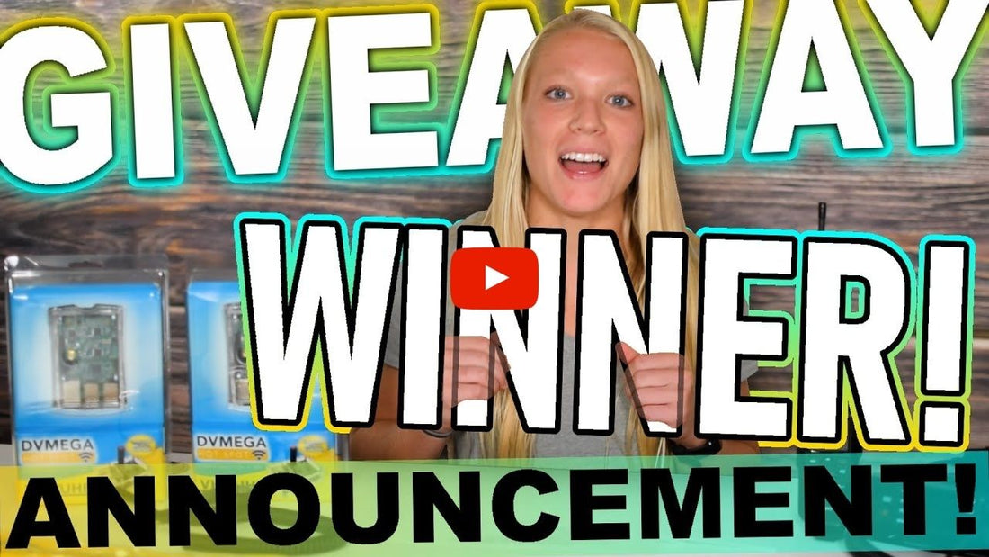 Double DVMEGA Giveaway Winner Announcement!
